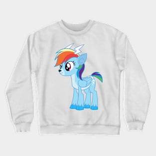 Rainbow Dash the Reindeer Crewneck Sweatshirt